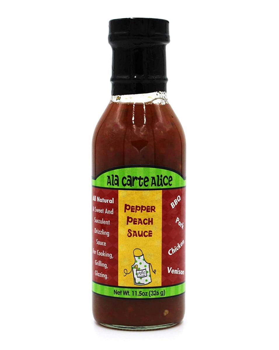 Three Pepper Peach Finishing Sauce