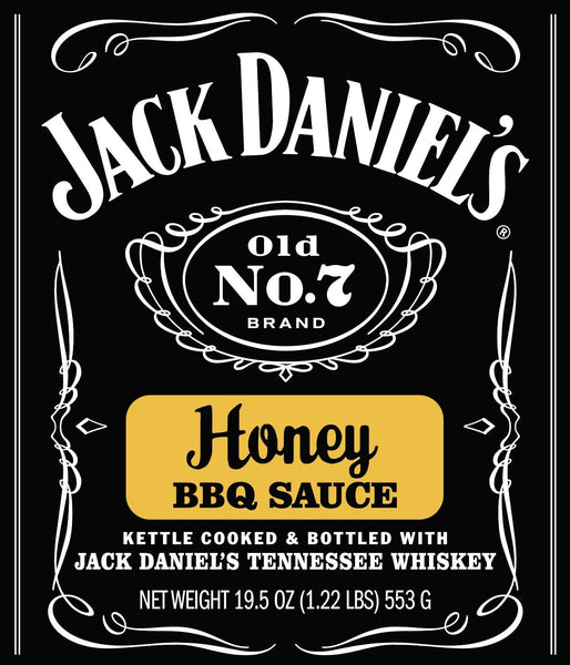 Jack Daniel's Old No. 7 Original BBQ Sauce – Authentic Small Batch Jack Daniel’s BBQ Sauce – Preservative Free – 19.5 oz