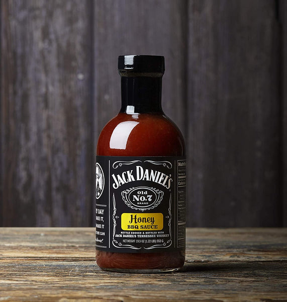 Jack Daniel's Old No. 7 Original BBQ Sauce – Authentic Small Batch Jack Daniel’s BBQ Sauce – Preservative Free – 19.5 oz