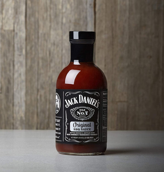 Jack Daniel's Old No. 7 Original BBQ Sauce – Authentic Small Batch Jack Daniel’s BBQ Sauce – Preservative Free – 19.5 oz