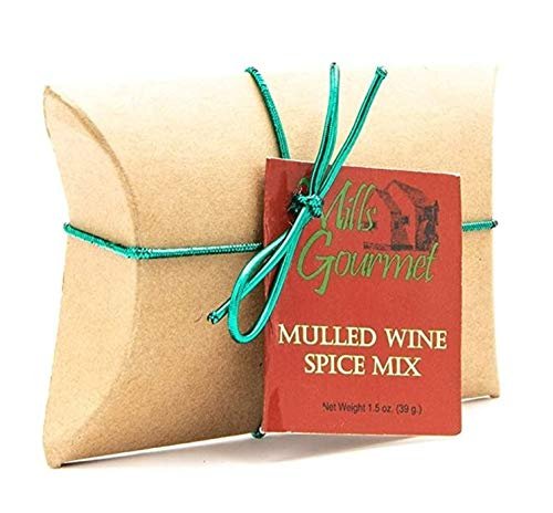 Mills Gourmet Mulled Wine Spice | With Flavors of Cinnamon and Clove | All Natural and Fresh Ingredients - 1.5 oz Mix (39 grams)